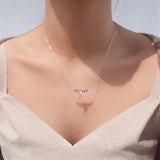 S925 Sterling Silver Necklace Little Devil Bat – Jewelry Gift Ideas — 1