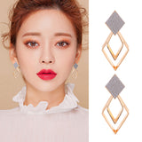 Temperament Net Red Long Silver Needle Earrings – Unique Gift Ideas — 5