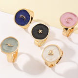 Fashion Alloy Love Moon Lightning Earrings – Stylish Gifts — 4