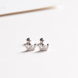 Crown Zircon Stud Earrings – Holiday Gift Ideas — 6