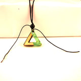 Solid wood resin pendant – Jewelry Gift Ideas — 4