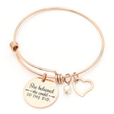 Engraved Titanium Steel Tag Adjustable Bracelet – Jewelry Gift Ideas — 5