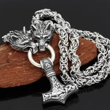 Accessories Stainless Steel Necklace Wolf Head – Jewelry Gift Ideas — 3