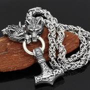 Accessories Stainless Steel Necklace Wolf Head – Jewelry Gift Ideas — 3