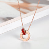 Roman numeral ring necklace – Jewelry Gift Ideas — 10