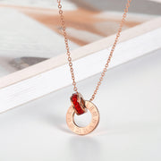 Roman numeral ring necklace – Jewelry Gift Ideas — 10