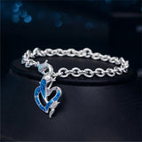 Silver Bracelet Women's Classic Opal Pendant – Jewelry Gift Ideas — 3
