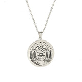 Inspirational Necklace Mountain Peak Personality – Jewelry Gift Ideas — 6