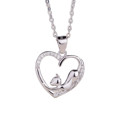 Cat Pendant Women's Necklace – Jewelry Gift Ideas — 1