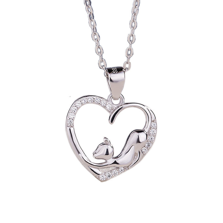 Cat Pendant Women's Necklace – Jewelry Gift Ideas — 1