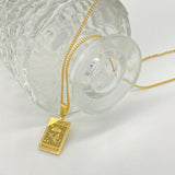 Tarot Pendant Necklace Stainless Steel – Jewelry Gift Ideas — 3