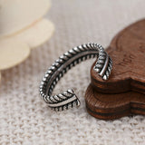 Twisted twisted silk vintage distressed ring – Surprise Gifts — 5