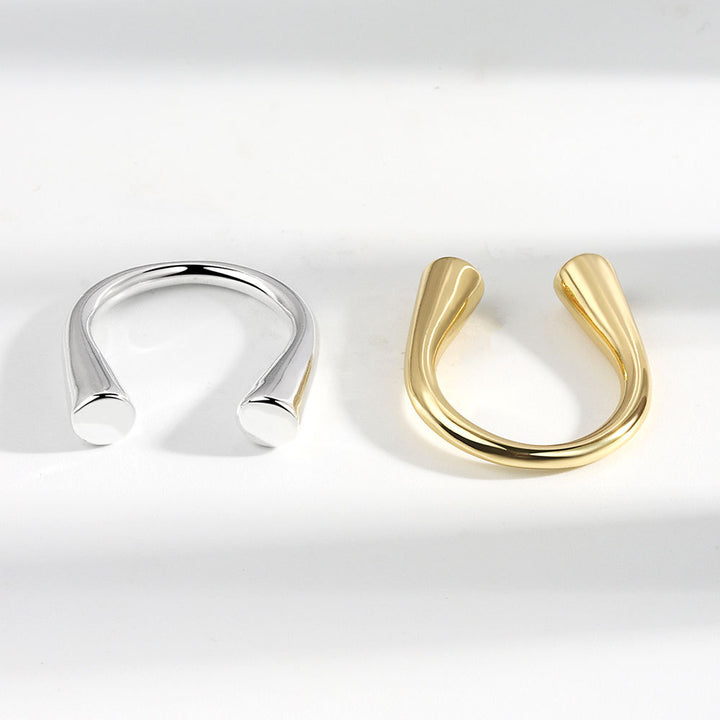 Cold Style Metal Irregular Shape Ring – Stylish Gifts — 1