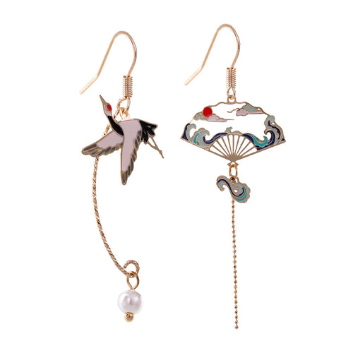 Creative Fashion Ethnic Style Earrings Asymmetrical – Stylish Gifts — 2