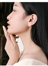 S925 Silver Leaf Stud Earrings – Thoughtful Gifts — 2