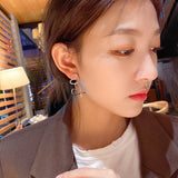 Zircon Love Heart Hanging Heart-shaped Earrings Women – Gifts for Her — 4