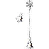 Asymmetrical snowflake earrings – Practical Gifts — 7