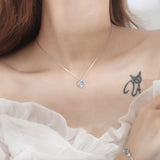 Titanium Steel Mermaid And Sea Necklace Female – Jewelry Gift Ideas — 3