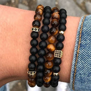 Fashion Luxury Charm Hand Men's Bracelet Handmade – Stylish Gifts — 5