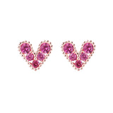 Diamond small earrings – Unique Gift Ideas — 1