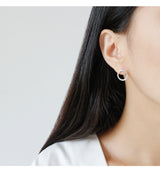 Plain Tremella Pin Round Earrings – Thoughtful Gifts — 6
