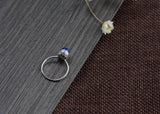 S925 silver lapis lazuli silver ring – Surprise Gifts — 5