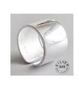 Vintage Silver Color Metal Punk Letter Rings Design – Stylish Gifts — 9