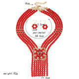 South African Wedding Jewelry Set Bridal Necklace – Jewelry Gift Ideas — 4