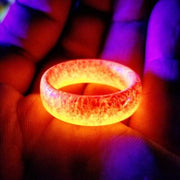 Design Luminous Purple Blue Ring Glowing – Gifts for Couples — 8