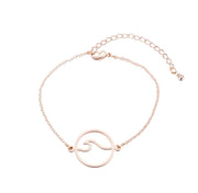 Wave silver bracelet – Jewelry Gift Ideas — 7