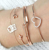 Bead Chain Bracelet Set Anklet – Jewelry Gift Ideas — 9