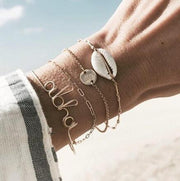 Bead Chain Bracelet Set Anklet – Jewelry Gift Ideas — 11