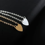 Simple Love Peach Heart Bracelet And Anklet – Jewelry Gift Ideas — 4