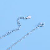 Delicate small heart shape short necklace – Jewelry Gift Ideas — 4