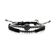 Men Anklet Bracelets Pendants Bangles Silver – Gifts for Him — 4