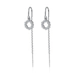 Silver earrings female – Gifts for Her — 5