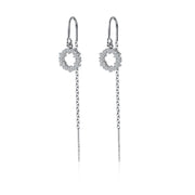 Silver earrings female – Gifts for Her — 5