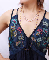 Women's Amethyst Bead Choker Fashion Necklace – Jewelry Gift Ideas — 5