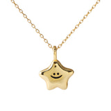 S925 Sterling Silver Lucky Expression Little Star – Jewelry Gift Ideas — 2