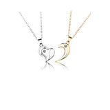 A Pair Of Magnet Necklaces Simple And Niche Design – Thoughtful Gifts — 4