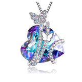 Heart-shaped Gem Inlaid With Exquisite Butterfly – Jewelry Gift Ideas — 17