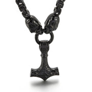 Men's Titanium Steel Skull Necklace – Jewelry Gift Ideas — 4