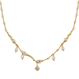 Women's Sterling Silver Pearl Necklace Handmade – Jewelry Gift Ideas — 4