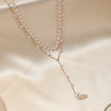 Pearl Double Layer Twin Pearl Necklace – Jewelry Gift Ideas — 4