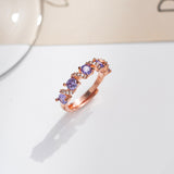 Fashion Taro Small Gang Drill Open Ring – Stylish Gifts — 5