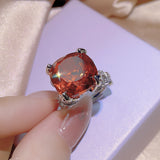 Aquamarine Topaz Pendant Yellow Diamond Suit – Jewelry Gift Ideas — 7