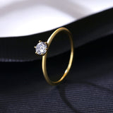 S925 Silver Wind Star Ring Set With Zircon Index – Unique Gift Ideas — 1