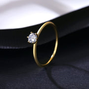 S925 Silver Wind Star Ring Set With Zircon Index – Unique Gift Ideas — 1