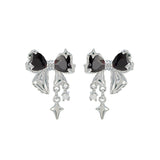 Female Special-interest Design Asterism Bow Stud – Gifts for Her — 5
