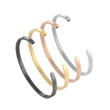 Fashion Pure Color C-type Titanium Steel Bracelet – Stylish Gifts — 3